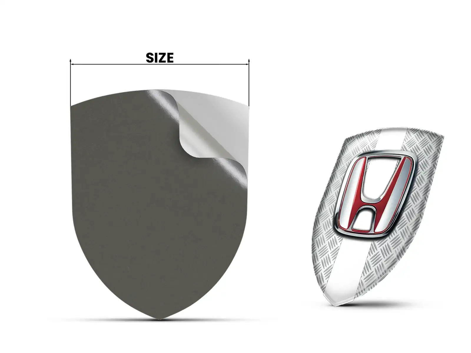 Honda Heckscheibensticker Exklusiv Anpassbar Pro